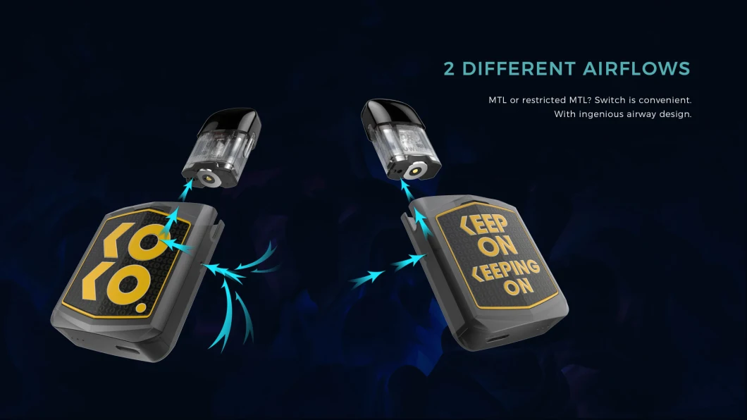 Vape Pod System Kit Uwell Caliburn Koko Prime Version