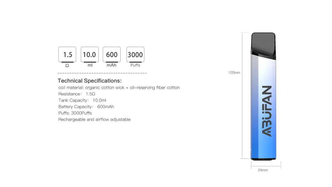 Disposable Vape Pen Device 4000 Puff Manufacturer OEM Vs Blizz XL